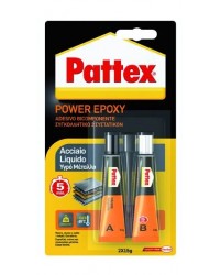 ADESIVI PATTEX POWER-EPOXY - ACCIAIO LIQUIDO